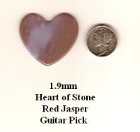 Heart of Stone Guitar Pick