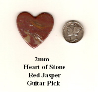 Heart of Stone Guitar Pick