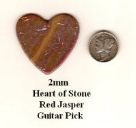 Heart of Stone Guitar Pick