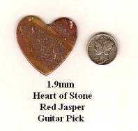 Heart of Stone Guitar Pick