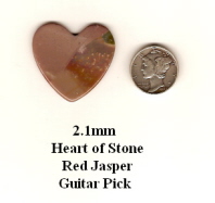 Heart of Stone Guitar Pick