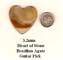 Heart Guitar Pick