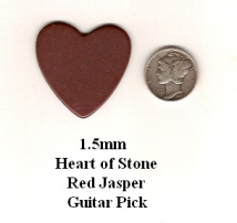 Heart of Stone Guitar Pick