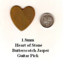Heart of Stone Guitar Pick