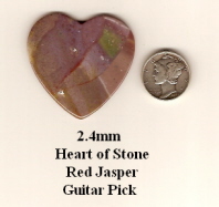 Heart Guitar Pick - Extra Large