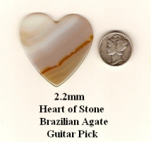 Heart Guitar Pick - Extra Large