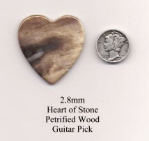 Heart of Stone Guitar Pick