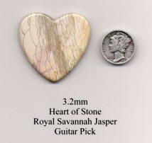 Heart of Stone Guitar Pick