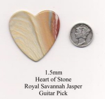 Heart Guitar Pick - Extra Large
