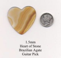 Heart Guitar Pick - Extra Large