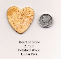 Heart of Stone Guitar Pick