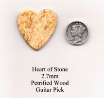 Heart of Stone Guitar Pick
