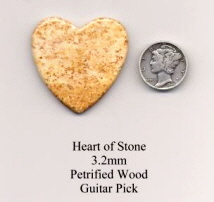 Heart of Stone Guitar Pick