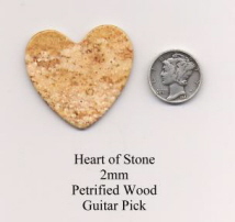 Heart of Stone Guitar Pick