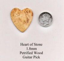 Heart of Stone Guitar Pick