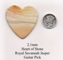 Heart Guitar Pick - Extra Large