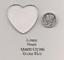 Heart Guitar Pick - Extra Large