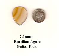 Brazilian Agate Guitar Pick GP2743