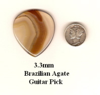 Brazilian Agate Guitar Pick GP2748