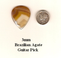 Brazilian Agate Guitar Pick GP2759