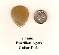 Brazilian Agate Guitar Pick GP2777