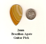 Brazilian Agate Guitar Pick GP2848