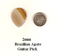 Brazilian Agate Guitar Pick GP2868