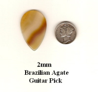 Brazilian Agate Guitar Pick GP2873