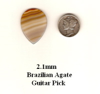 Brazilian Agate Guitar Pick GP2885