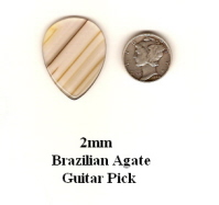 Brazilian Agate Guitar Pick GP2892