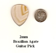 Brazilian Agate Guitar Pick GP2895