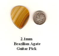 Brazilian Agate Guitar Pick GP2896