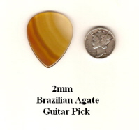 Brazilian Agate Guitar Pick GP2907