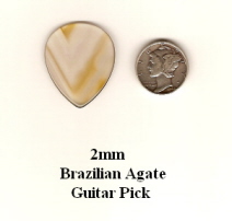 Brazilian Agate Guitar Pick GP2949