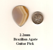 Brazilian Agate Guitar Pick GP2956