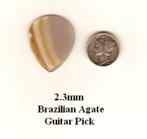 Brazilian Agate Guitar Pick GP2957