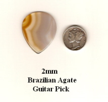 Brazilian Agate Guitar Pick GP2959