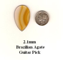 Brazilian Agate Guitar Pick GP2968