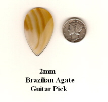 Brazilian Agate Guitar Pick GP2973