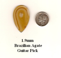 Brazilian Agate Guitar Pick GP2976