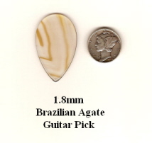 Brazilian Agate Guitar Pick GP2979