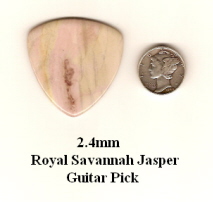 Royal Savannah Jasper Bass Guitar Picks