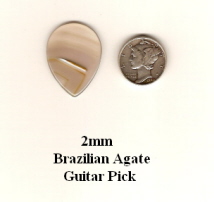 Brazilian Agate Guitar Pick GP3046