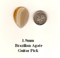Brazilian Agate Guitar Pick GP3048