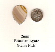 Brazilian Agate Guitar Pick GP3060