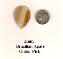 Brazilian Agate Guitar Pick GP3062