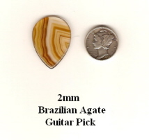 Brazilian Agate Guitar Pick GP3066
