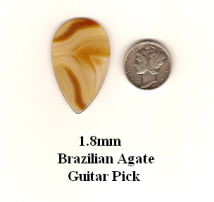 Brazilian Agate Guitar Pick GP3076