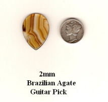 Brazilian Agate Guitar Pick GP3128