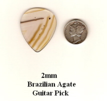 Brazilian Agate Guitar Pick GP3264